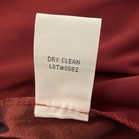 R&M Richards Maroon Red Cocktail Jacket Top Womens Size 12 Rhinestones NEW - Picture 12 of 12